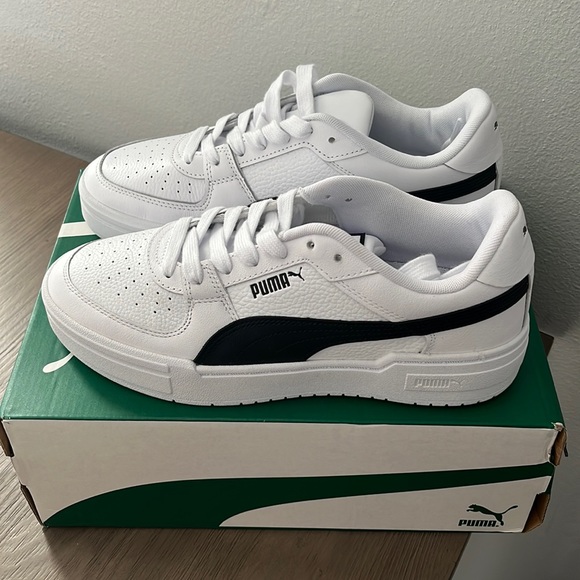 NWT Men's Puma CA Pro Classic Casual Sneakers - White & Black - 38019003 - Picture 13 of 13